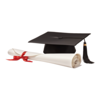 AI generated Graduation Cap on Transparent Background - Ai Generated png