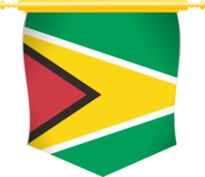 guyana Land flagga png
