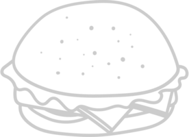 hamburguesa vector