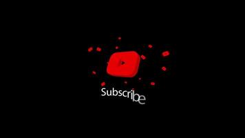 Social media buttons animation video