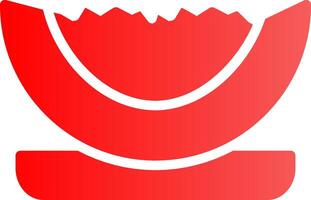 diseño de icono creativo de sandía vector