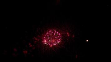 Fireworks show for Christmas Celebration video