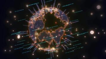 CG Animation - Cryptocurrency World video