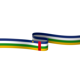 centraal Afrikaanse republiek vlag element ontwerp nationaal onafhankelijkheid dag banier lint PNG