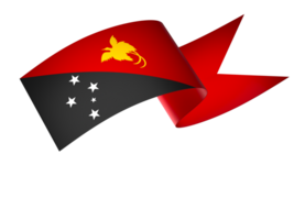 papua Novo Guiné bandeira elemento Projeto nacional independência dia bandeira fita png