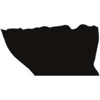 negro Rasgado papel. png