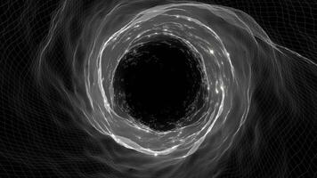 Preto e branco Magia caverna fundo vj ciclo video