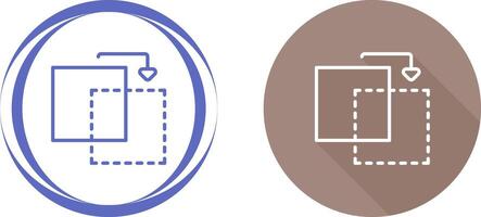 antecedentes vector icono