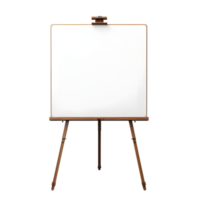 ai généré blanc Vide école planche sur png Contexte