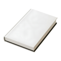 Solid Color Book for Mockup on Transparent background png