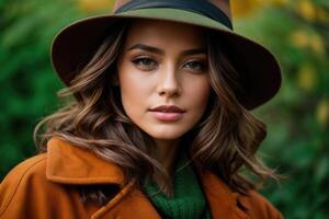 a beautiful young woman photo