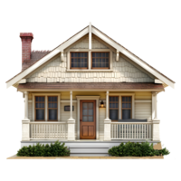 réel biens en bois maison sur transparent Contexte png