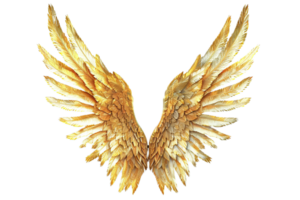 Golden Angel Wings. png