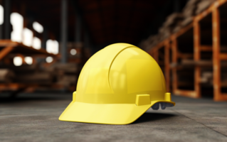 Hard hat helmet mockup design psd