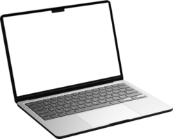 isoliert Laptop mit leeren Bildschirm png