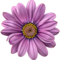 en vibrerande blomma png
