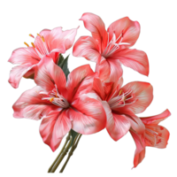 en vibrerande blomma png