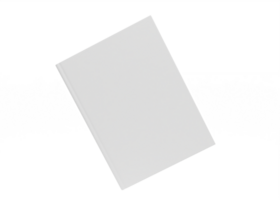 maquete de capa de livro png