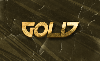 Gold Text Effect psd