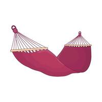 illustration of hammock vector