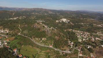 Stadt von povoa de lanhoso, Portugal video