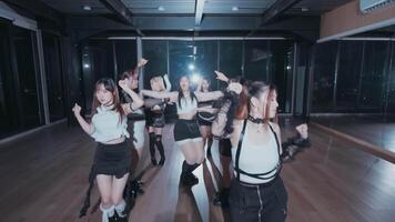 dinámica danza actuación en estudio video
