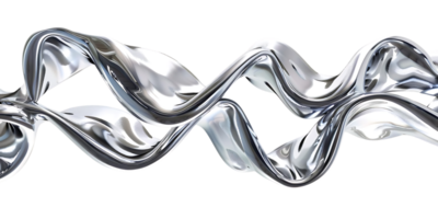 abstrato prata ondulado linhas com uma transparente fundo png