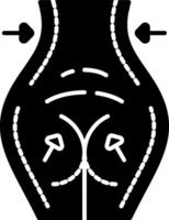 Surgery Glyph Icon vector