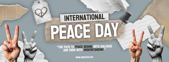 International Day Of Peace template