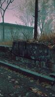 pripyat cityview della zona di esclusione vicino alla centrale nucleare di chernobyl video