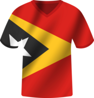 Östtimor flagga vinka jersey fotboll team png