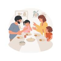 dimes y diretes aislado dibujos animados ilustración. vector