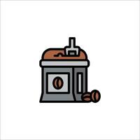 Coffee grinder icon illustration vector