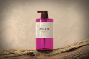 Hand Sanitizer Beauty Product Mockup psd