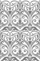 seamless pattern ethnic tribe vintage quilling flowers png