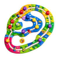 färgrik tåg Spår styrelse spel för barn png