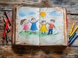 World Orphan Week - global awareness, children rights, orphan support, community involvement, charitable actions, empowerment, orphaned children, humanitarian efforts, fostering care, . photo