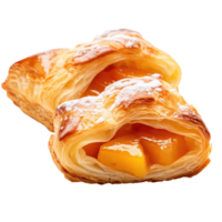 fechar-se Visão do recentemente cozido chausson aux pommes pastelaria png
