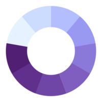 Infographic with 9 steps, blue tone. png