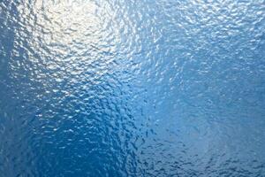 Blue Foil Glass Texture Background photo