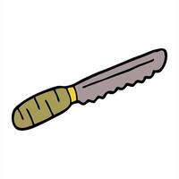 cartoon doodle bread knife creative drawing video