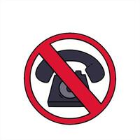 cute cartoon of a no phones allowed sign artistic drawing video