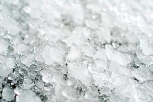 un cerca arriba de hielo con un lote de pequeño hielo cristales foto
