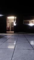 il buio vuoto metropolitana passaggio video