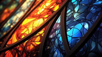 design stained glass illustration photo