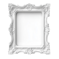 Cadre avec fleuri conception sur une transparent Contexte png