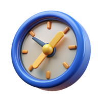 3d Uhr Symbol Illustration png