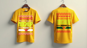 em branco t camisa brincar para exibindo camiseta Projeto dentro uma profissional e moderno roupas estilo psd