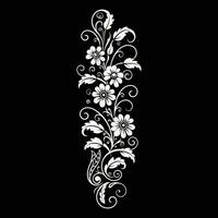 Arabic Floral Inspiration vector