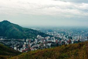 ver terminado cali desde tres cruces, Colombia., foto